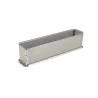 Stainless Steel Springform Pâtés en Croûte - 350 mm x 70 mm x h 90 mm