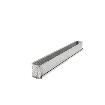 Stainless Steel Springform Pâtés en Croûte - 300 mm x 40 mm x h 60 mm