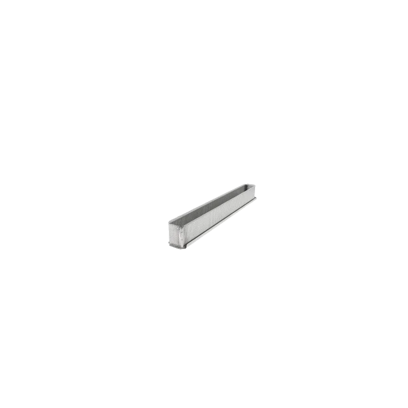Stainless Steel Springform Pâtés en Croûte - 300 mm x 40 mm x h 60 mm