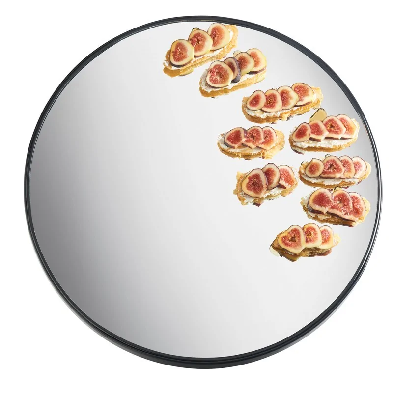 Cal-Mil 24" Riser Rim Glass Mirror