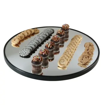 Cal-Mil 24" Riser Rim Glass Mirror