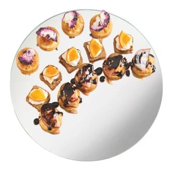 Cal-Mil 16" Round Mirror Tray
