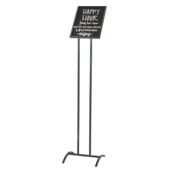 Cal-Mil Black Tall 8.5 x 11 Chalkboard Sign