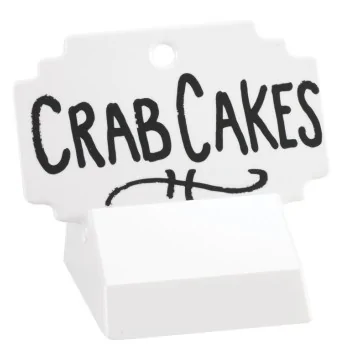 Cal-Mil 3 x 2 Melamine White Sign Write On