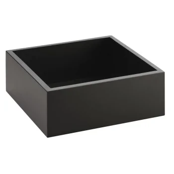 Cal-Mil Cold Concept Black Base 5 in H