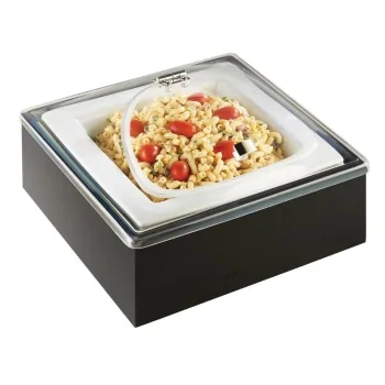 Cal-Mil Cold Concept Black Base 5 in H