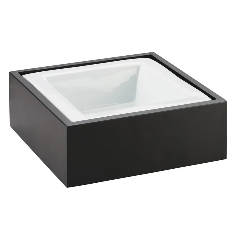 Cal-Mil Cold Concept Black Base 5 in H