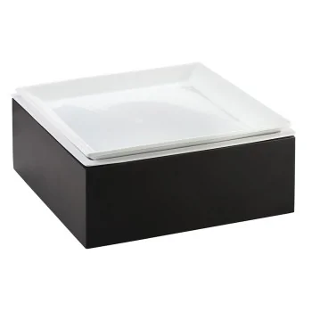 Cal-Mil Cold Concept Black Base 5 in H