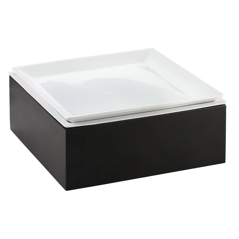 Cal-Mil Cold Concept Black Base 5 in H