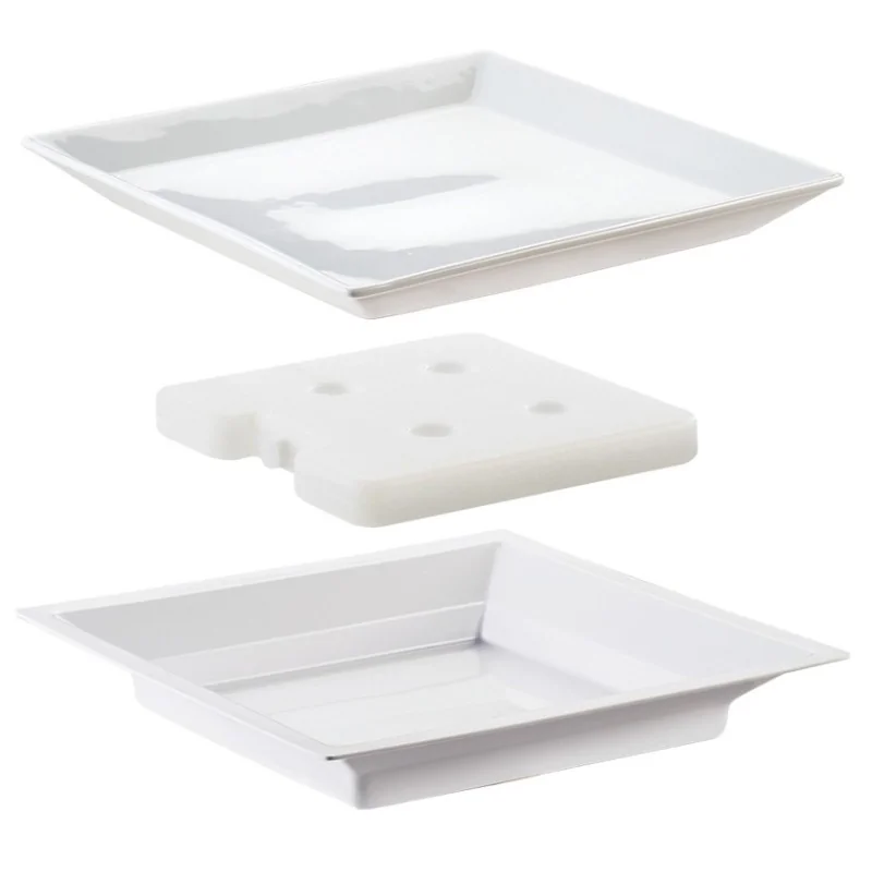 Cal-Mil Set - 12" Plate/Liner/Cold Pack Cal-Mil Set - 12" Plate/Liner/Cold Pack