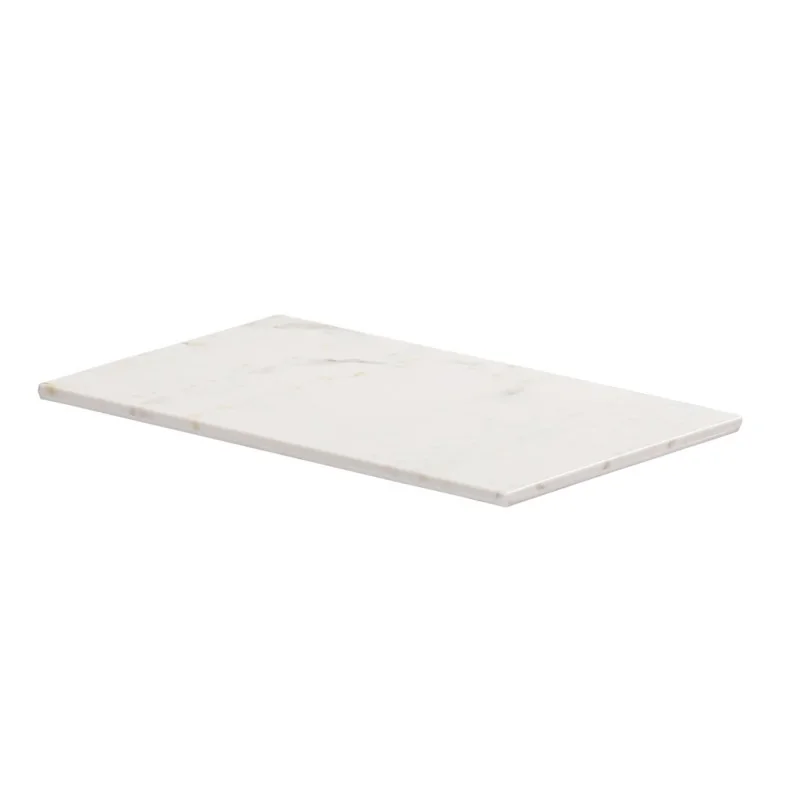 Cal-Mil White Marble 6 x 10 Tray Cal-Mil White Marble 6 x 10 Tray