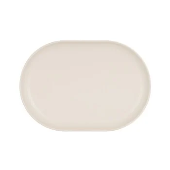 Cal-Mil Oslo 11 x 7 Melamine Platter - Ivory