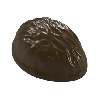 Polycarbonate Walnut Chocolate Mold - 24 Cavity - 10gr - 38 x 29 x h 16 mm