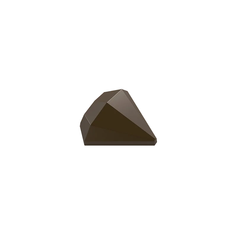 Polycarbonate Diamond Chocolate Mold - 24 Cavity - 9gr - 38 x 36 x h 16 mm Polycarbonate Diamond Chocolate Mold - 24 Cavity - 9gr - 38 x 36 x h 16 mm