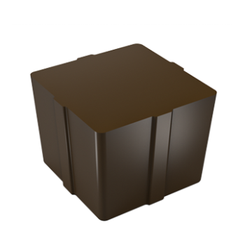 Polycarbonate Wrapped Gift Box Bottom Chocolate Mold - 28 Cavity - 19gr - 30 x 30 x h 22 mm