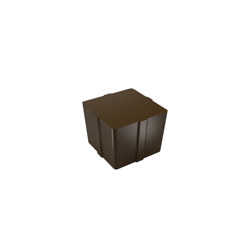 Polycarbonate Wrapped Gift Box Bottom Chocolate Mold - 28 Cavity - 19gr - 30 x 30 x h 22 mm