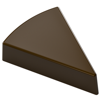Polycarbonate Cake Slice Chocolate Mold - 20 Cavity - 10gr - 44.5 x 35 x h 11 mm