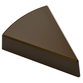 Polycarbonate Cake Slice Chocolate Mold - 20 Cavity - 10gr - 44.5 x 35 x h 11 mm