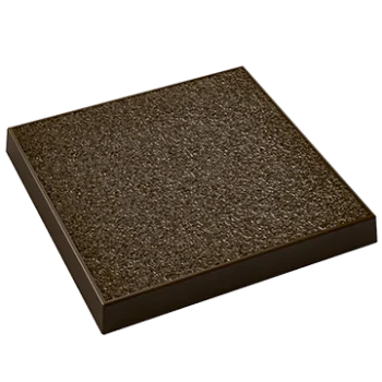 Polycarbonate Textured Square Chocolate Tablet Mold - 8 Cavity - 19.6gr - 53.5x 53.5 x h 6 mm