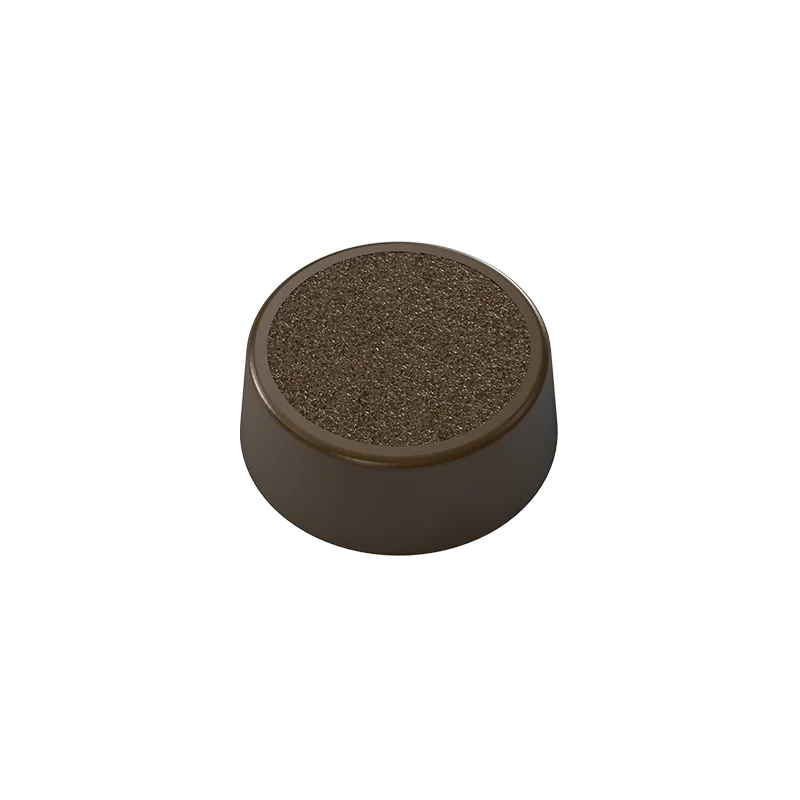 Polycarbonate Textured Round Chocolate Praline Mold - 28 Cavity - 9gr - Ø31 x 11.5 mm Polycarbonate Textured Round Chocolate Praline Mold - 28 Cavity - 9gr - Ø31 x 11.5 mm