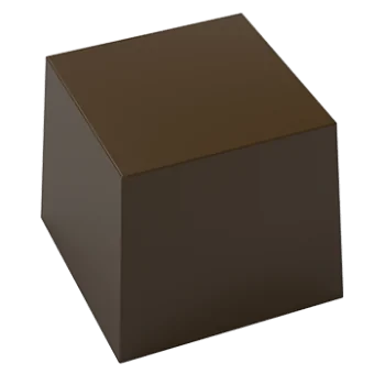 Polycarbonate Chunky Square Chocolate Praline Mold - 32 Cavity - 11gr - 23 x 23 x 20 mm