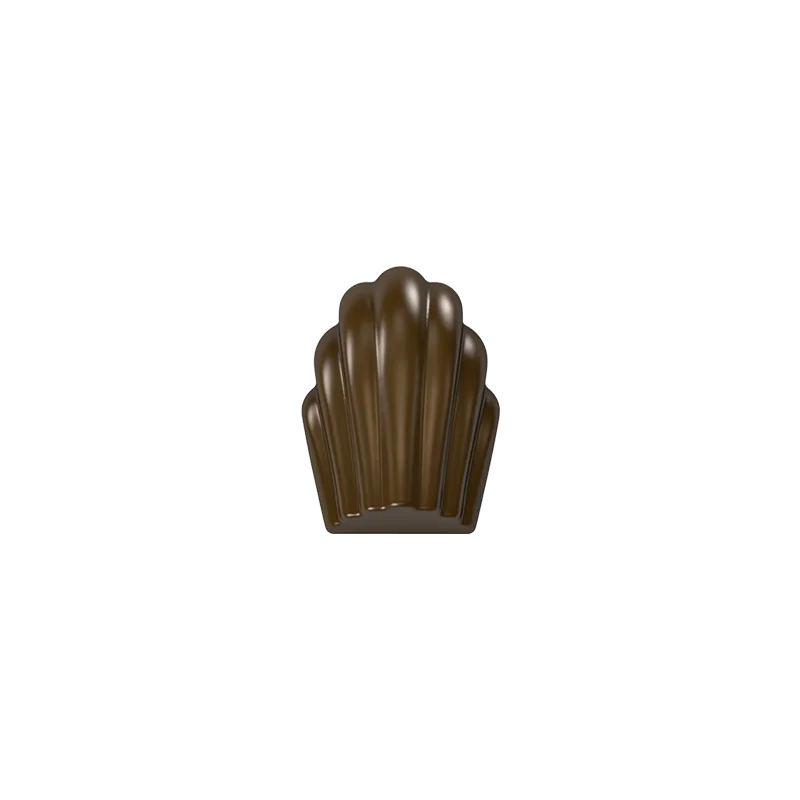 Polycarbonate Madeleine Chocolate Mold - 20 Cavity - 10gr - 45 x 33 x 11.3 mm Polycarbonate Madeleine Chocolate Mold - 20 Cavity - 10gr - 45 x 33 x 11.3 mm