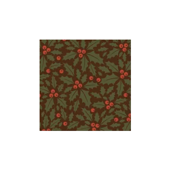 Christmas Holly Chocolate Transfer Sheets - 300 mm x 400 mm - 10 sheets