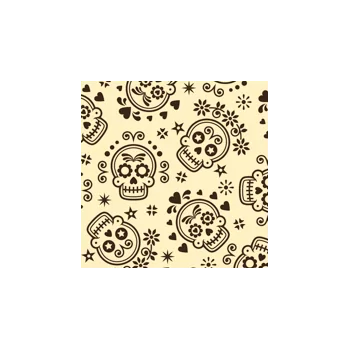 Los Muertos Chocolate Transfer Sheets - 300 mm x 400 mm - 10 sheets