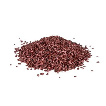 Edible Dessert Toppings - Scarlet Metalic Flakes - 350gr