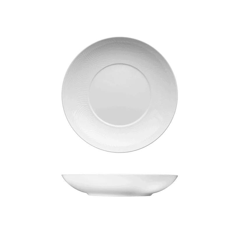 Fine White Porcelain Coupe Bowl - Ecos Collection - 10 5/8" ( 27cm ) - set of 12