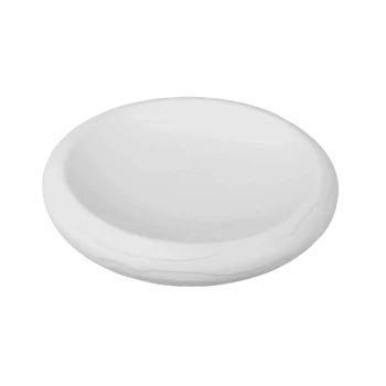 Fine White Porcelain Round Plate - Terra Collection - 11.75 x h 2" - set of 4