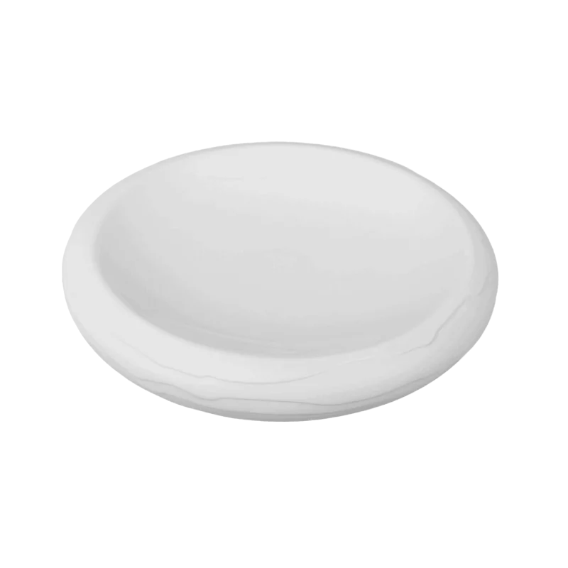 Fine White Porcelain Round Plate - Terra Collection - 11.75 x h 2" - set of 4 Fine White Porcelain Round Plate - Terra Collection - 11.75 x h 2" - set of 4