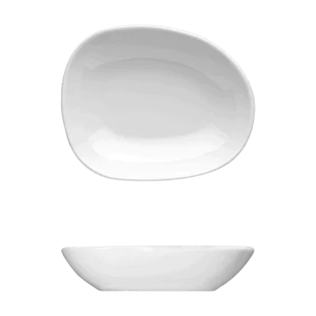 Fine White Porcelain Medium Dip Bowl - Saturno Collection - 4" x 3 1/4" ( 10 x 9cm ) - set of 24
