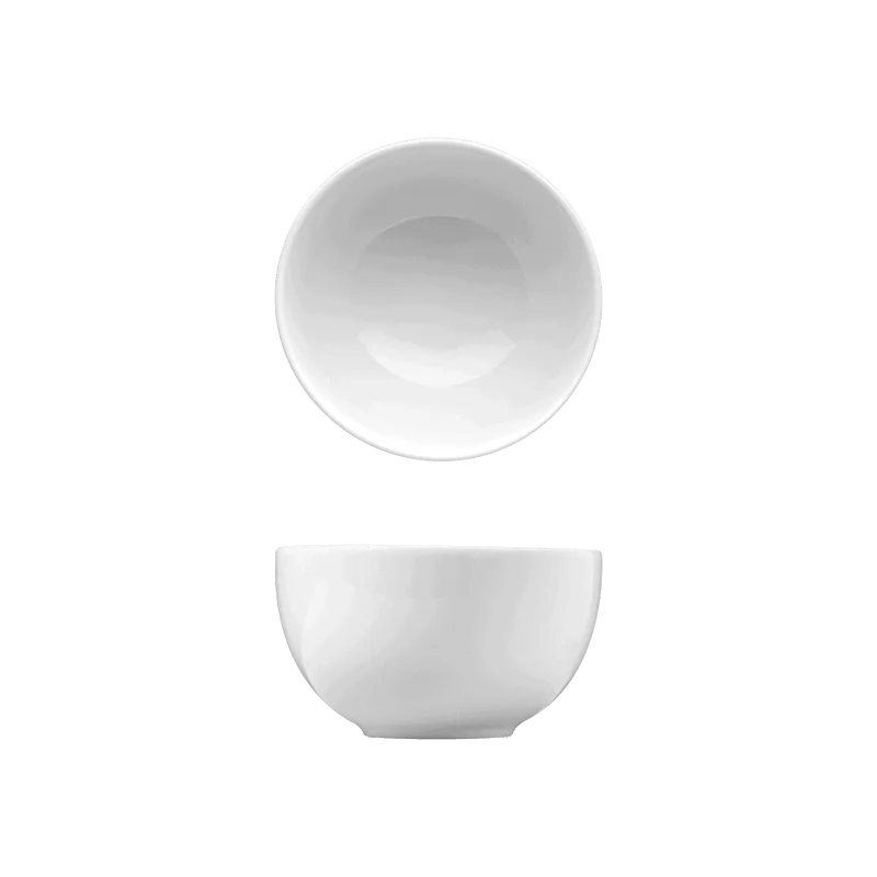 Fine White Porcelain Bowl - Saturno Collection - 4 1/4" ( 10cm ) - set of 12