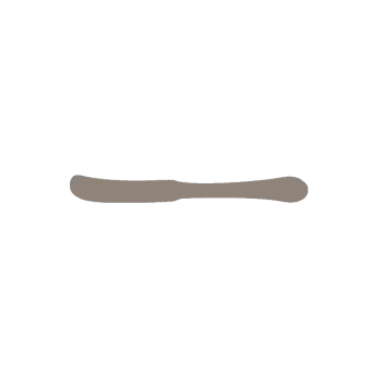 Monaco Collection Butter Knife Solid Hndle - set of 12