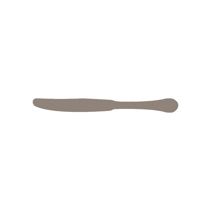 Metro Collection Table Knife Solid Handle - set of 12 Metro Collection Table Knife Solid Handle - set of 12