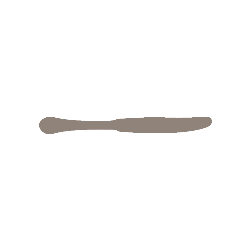 Laredo Collection Table Knife Solid Handle - set of 12 Laredo Collection Table Knife Solid Handle - set of 12