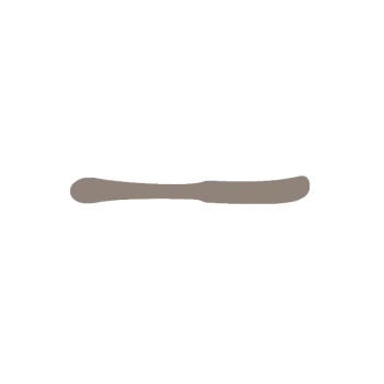 Laredo Collection Butter Knife Solid Handle - set of 12