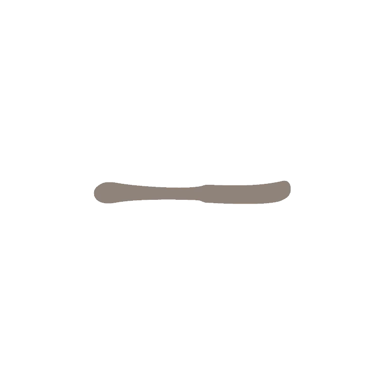Laredo Collection Butter Knife Solid Handle - set of 12 Laredo Collection Butter Knife Solid Handle - set of 12