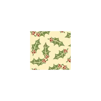 Holly Leaves Chocolate Transfer Sheets - 300 mm x 400 mm - 10 sheets