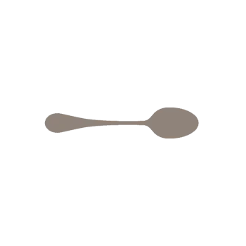 Bolero Collection Oval Bowl Dessert Spoon - set of 12