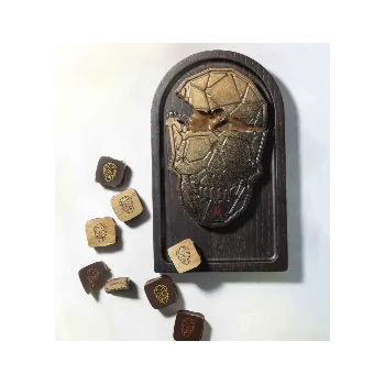 Plastic Geometric Skull Molds - Blister Pack of 5 pcs - 93 mm x h 134 mm x d. 10 mm