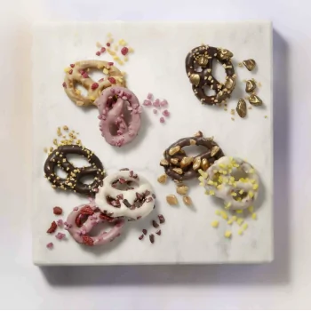 Edible Dessert Toppings - Bronze Metalic Chocrocks - 350gr