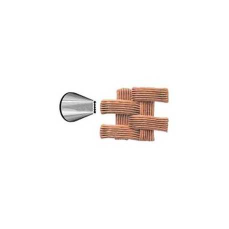 Ateco 47 Ateco 47 - Ribbon Pastry Tip - Stainless Steel Basketwave and Ribbon Pastry Tips