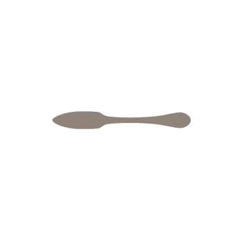 Floral Collection Butter Spreader - set of 12