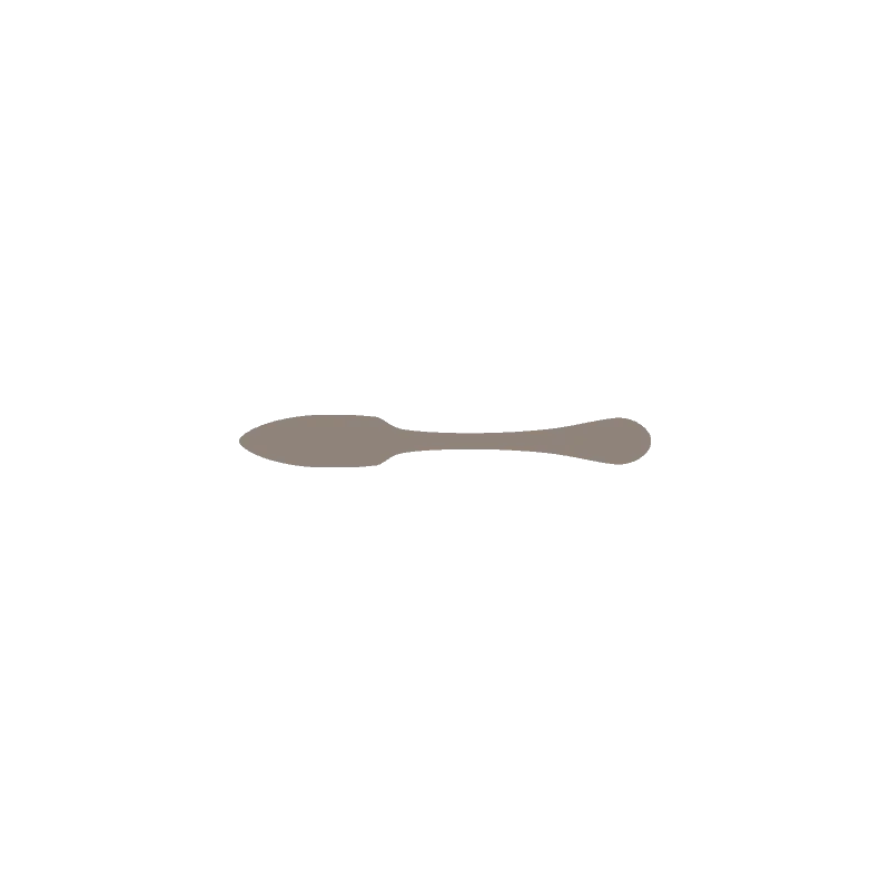 Floral Collection Butter Spreader - set of 12