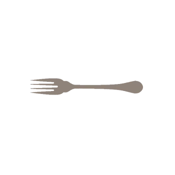 Floral Collection Fish Fork - set of 12