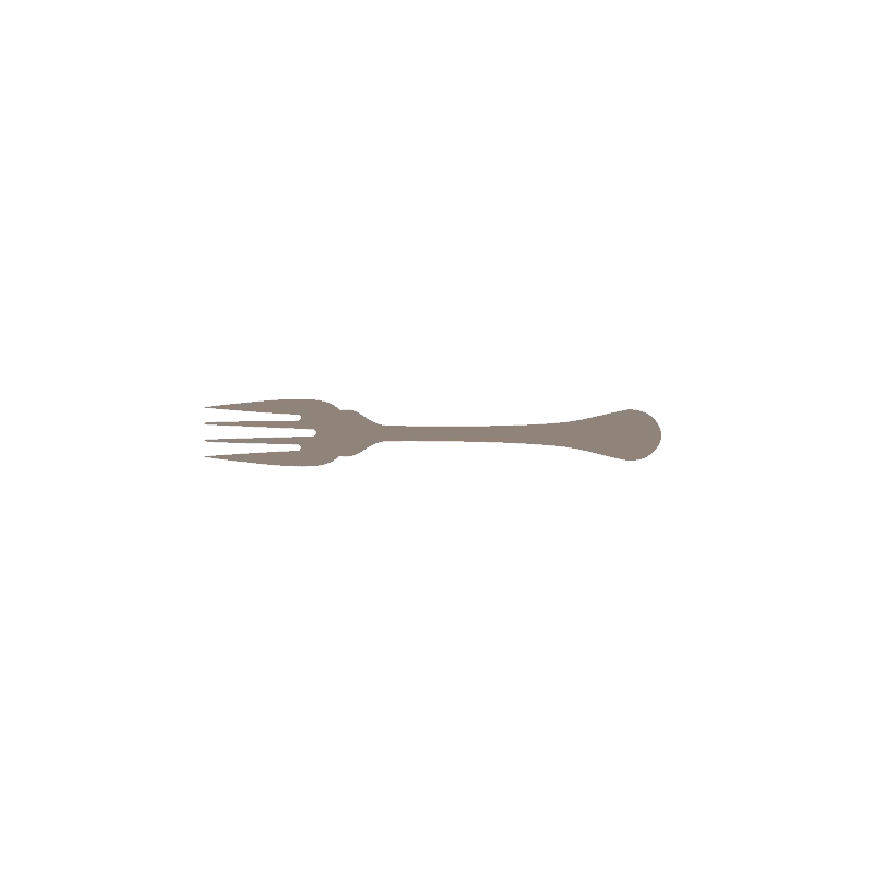 Floral Collection Fish Fork - set of 12 Floral Collection Fish Fork - set of 12