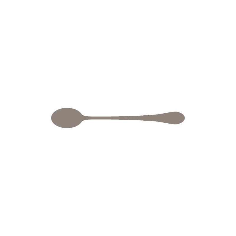 Floral Collection Iced Tea Spoon - set of 12