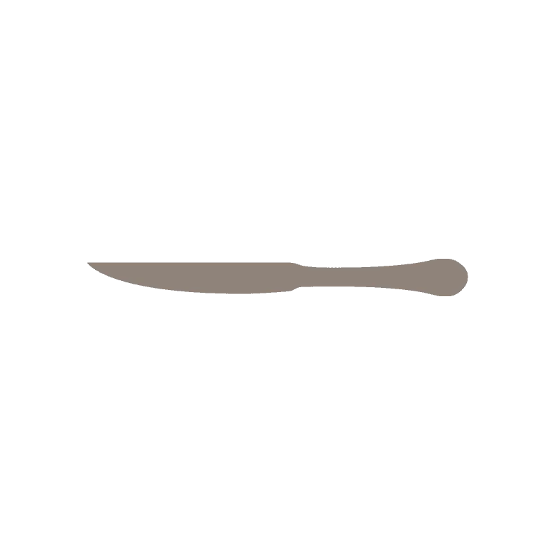 1776 Collection Steak Knife Solid Handle - set of 12